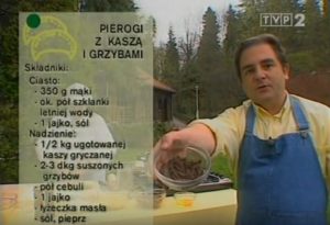 062 Pierogi z kaszą i grzybami | Wędrówka Krynicki smak | Podróże kulinarne Roberta Makłowicza