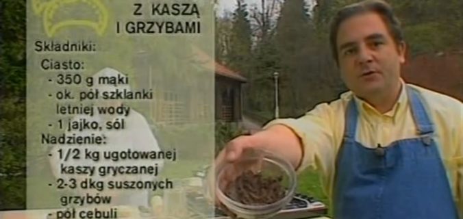 062 Pierogi z kaszą i grzybami | Wędrówka Krynicki smak | Podróże kulinarne Roberta Makłowicza