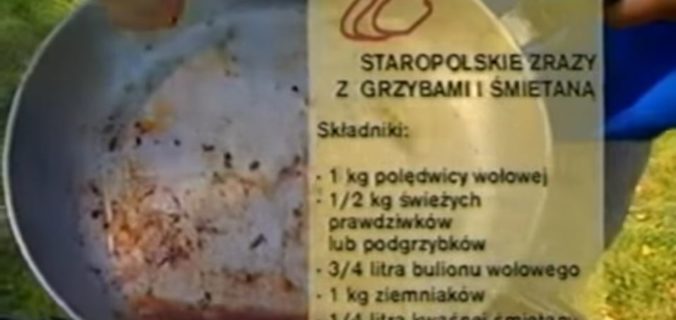 065 Staropolskie zrazy z grzybami i śmietaną | Wędrówka Smak Soplicowa | Podróże kulinarne Roberta Makłowicza