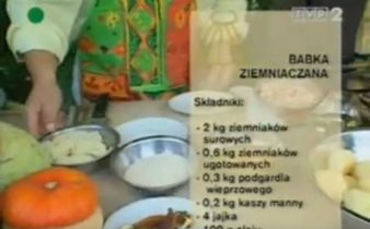069 Babka ziemniaczana | Wędrówka Knyszyński smak | Podróże kulinarne Roberta Makłowicza