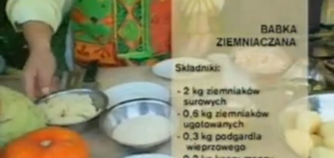 069 Babka ziemniaczana | Wędrówka Knyszyński smak | Podróże kulinarne Roberta Makłowicza