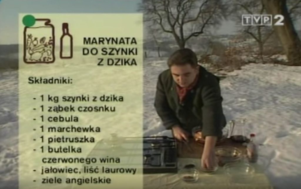072 Marynata do szynki z dzika | Wędrówka Myśliwski smak | Podróże kulinarne Roberta Makłowicza