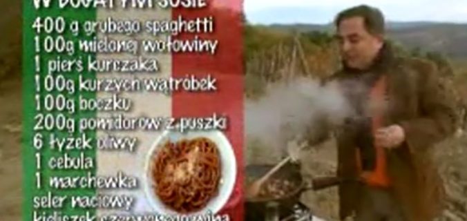 Pasta w bogatym sosie | Wędrówka kulinarna 267 Smak Chianti | Podróże kulinarne Roberta