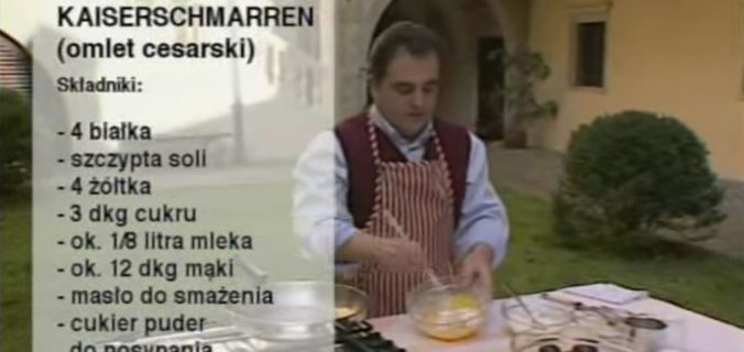 059 Kaiserschmarren (omlet cesarski) | Wędrówka Cesarski smak | Podróże kulinarne Roberta Makłowicza